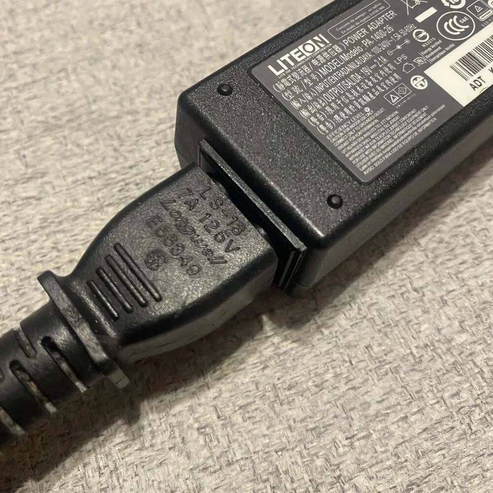 Genuine LiteOn PA-1400-26 40W AC Power Adapter 19V 2.1A OEM Tip 3.0mm OEM